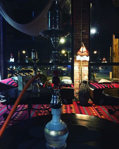 casablanca hookah lounging.